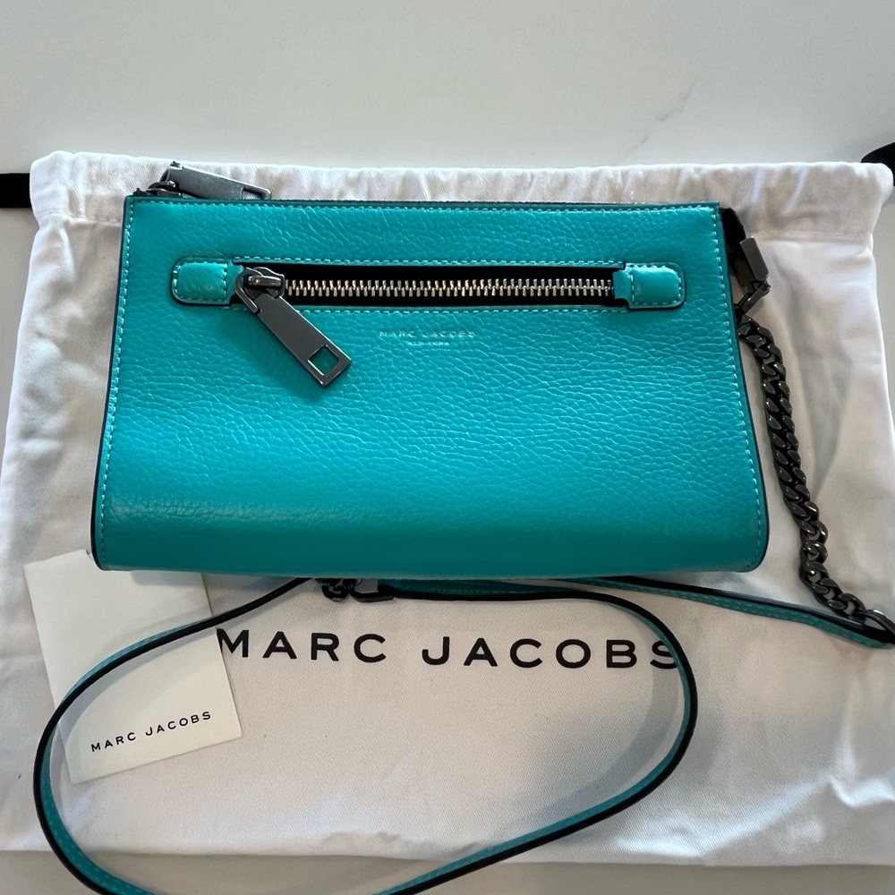 Marc Jacobs Turquoise Crossbody Bag NWOT Never Carried